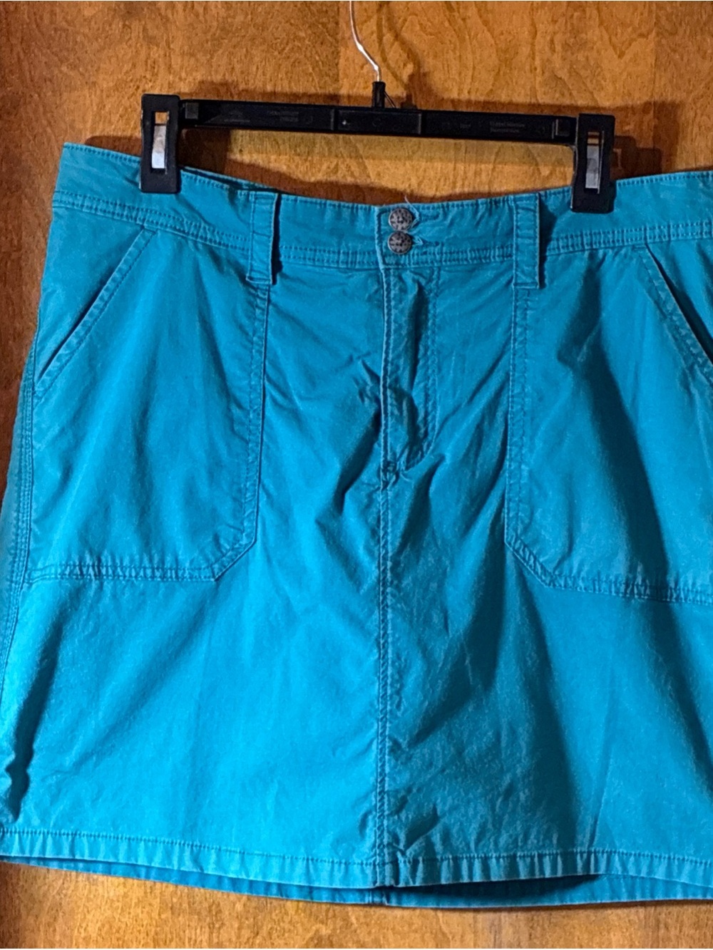 Lee Natural Fit Skirt/Skort Green Utility Sz 12 M Gorpcore Outdoors